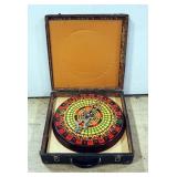 Vintage All-In-One Casino Games, Includes Poker, Bunco, Roulette Wheel, Faro, And More, See Descript