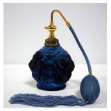 Vintage Perfume Bottle Collection, Qty 4, 2 With Atomizers, And Elizabeth Taylor "Black Pearls", Wit