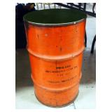Phillips Petroleum Co. Metal Oil Drum, Marked Philube All Purpose Gear Oil SAE 80, 23.25" High x 14"