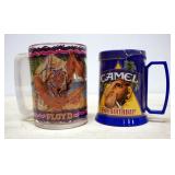 Camel Cigarette Merchandising, Includes Mugs, Cups, Lit Sign, Diecast, Hat, Stein, And Much More