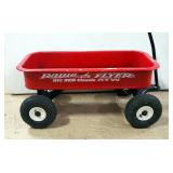 Radio Flyer Big Red Classic ATW Metal Wagon With Handle