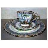 Teacup Collection, Includes Hand Painted Nippon, Royal Albert Bone China, Hand Painted Porcelain, Le