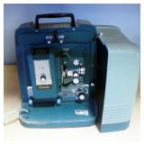 Vintage Keystone 98 Automatic Film Projector, In Self Contained Carrying Case