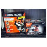 Black & Decker 10 Amp Variable Speed Plunge Router And Skil 5" Random Orbit Sander, Both In Boxes, B
