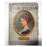 Antique Books Includes Nov 1910 Cosmopolitan Magazine, 1911 Foundations Library (11 Vols), Kennedy A