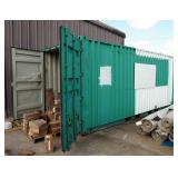 Convo/Shipping Steel Storage Container, 102" x 96" x 238"
