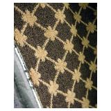 Commercial Level Loop Patterned Carpet Remnants, 12