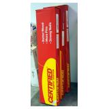 Certified Pre Nailed Extra Wide Carpet Strips, Qty 3 Cases, 400 Linear Feet Per Case