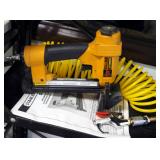 Stanley Bostitch Pneumatic Stapler Model #S32, Includes Instruction Manual, Coil Hose And Pressure H