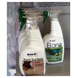 Bona Hard Surface Floor CLeaner, Qty 4, 32 Oz Spray Bottles, And Stone And Tile Floor Cleaner