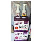 Dry Capture Carpet And Rug Cleaning Kit, Qty 2