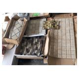 Daltile Ceramic Mosaic Tiles, Various Patterns, 4" x 4", American Olean Tiles And 6" x 35" Ceramic T