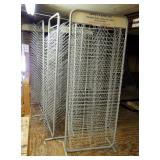 Retail Sample Display Rack, 6 Ft Tall x 2 Ft Wide, 1 Ft Deep, Qty 8