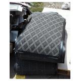 Rubber Backed Carpeted Floor Mats, 20" x 28", Approx Qty 25