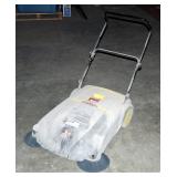 Wel-Bilt Industrial Manual Walk Behind Floor Sweeper, In Working Order