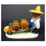 Ceramic And Glass Salt And Pepper Shakers, Includes Sunflower, Wheelbarrow And Barrels, Windmills, A