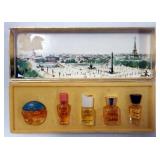 Generale De Parfumerie Les Meilleurs Parfums De Paris, Vintage Five Bottle Set With Original Box