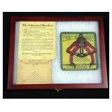 Antique "Educated Monkey" Multiplication Teaching Device From 1916, Includes Directions, In Display 