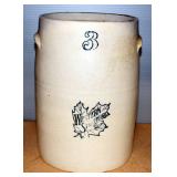 Western Stoneware 3 Gallon Crock, Western Stoneware Jug And UHL Pottery Co. Ceramic Mug