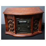 Innovative Technology Wood Music Center With Recordable CD Player Model ITRR-501, With Remote, Manua