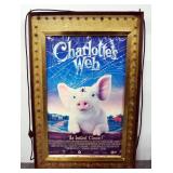 Light Up Theatrical Display Case With Charlotte