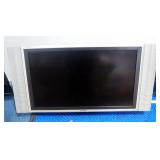 32" Sharp Aquos Liquid Crystal HDTV With 1 HDMI Input, Mounted On 22" Swing Out Wall Mount, Powers O