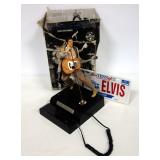 TeleMania Elvis Telephone With Jailhouse Rock Ringer, Dances When Phone Rings, Unknown Working Order
