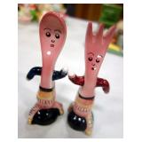 Vintage Salt And Pepper Shaker Collection Of Kitchen And Household Items, 6 Sets Total