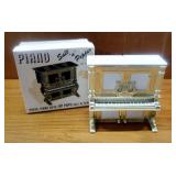 Vintage Piano Salt And Pepper By Davis, In Box