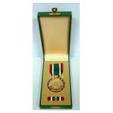 Saudi Arabian Liberation Of Kuwait Military Metal And Service Bar, In Case