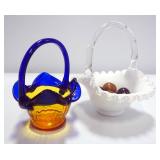 Ripple Glass And Hobnail Glass Collection, Includes 1 Pitcher, 5 Candy Dishes And More