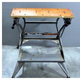 Black & Decker Deluxe Dual Height Workmate No. 79-001, Collapses for Easy Storage