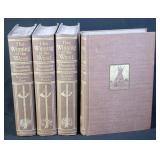 The Winning Of The West By Theodore Roosevelt, 4 Volume Set