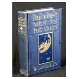 First Men In The Moon by H.G. Wells, 1901 1st ed