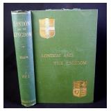 London And The Kingdom by Reginald R. Sharpe, 3 Volumes, 1894 London And The Kingdom by Reginald R. Sharpe, 3 Volumes, 1894