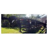 2004 Take 3 Trailers Trailer, VIN # 1T9TS503X4B540166, Gooseneck Car Hauler, Triple Axel, Center Wen