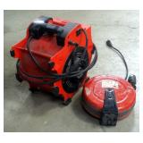 ATD Air Portable Fan Blower, Model #31200 And Retractable Extension Cord