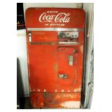 Vintage Coca-Cola Vending Machine Door, 60" x 33"