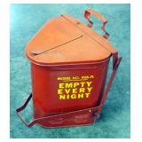 Industrial Oil Rag Disposal Can, Model #906-FL, 18" Tall