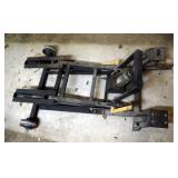 Dayton 6 Ton Hydraulic Motorcycle Jack, Model #3ZC60