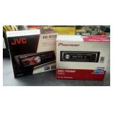 Pioneer CD Receiver, Model DEH-1900MP, New In Box And JVC CD Receiver Model #KD-R330, New In Box