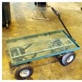 4-Wheel Rubber Tire Wagon, 38" X 20"