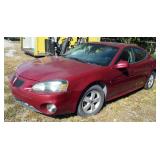 2006 Pontiac Grand Prix Passenger Car, VIN # 2G2WP552761183427, Mileage Showing On Odometer 211102