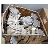 Sharp 6" Check Valves, Qty 8, New Old Stock