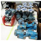 Rego, Shut Off Valves, 1", Qty 13, 1.5", Qty 8, And More