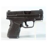 Springfield Armory XD-9 Sub-Compact Model 2 9mm Pistol SN# GM779718, 2 Total Mags, With Paperwork, I