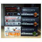 Assorted 12 Ga 2-3/4" Ammo, Includes Herter