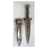 Two Roman Hunting Daggers, In Hard Sheaths Two Roman Hunting Daggers, In Hard Sheaths