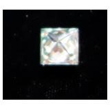 100% Natural Blue Diamond, Square Shape, 2.56 Carat, "Eye Clean"