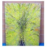 Sam Finley (American, 1956 - ), Abstract Wall Art Of Tree, 4